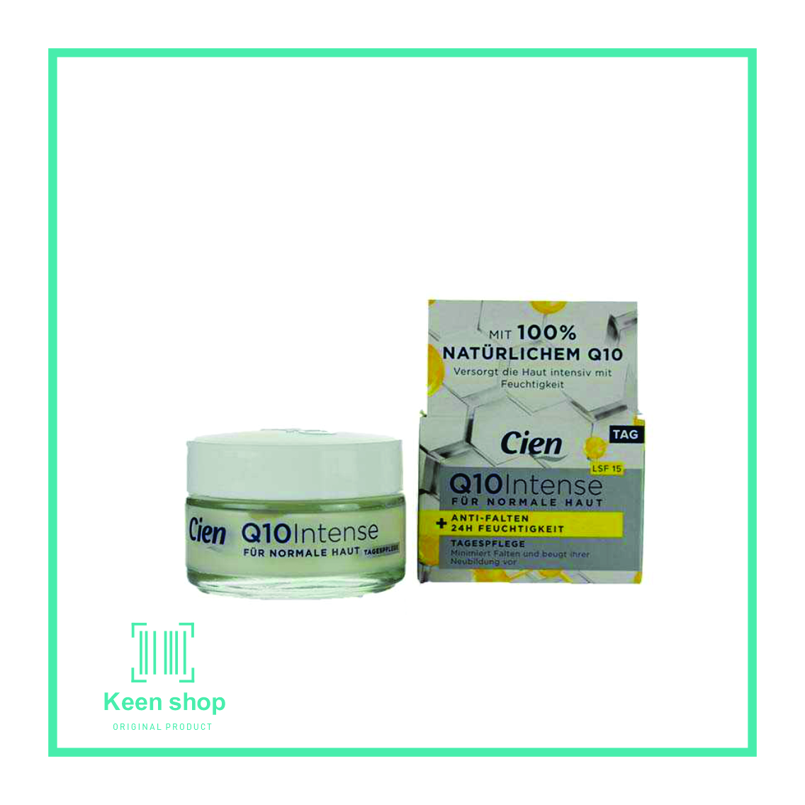 کرم روز ضدچروک و مرطوب‌کننده Q10 Cien Intense (مناسب انواع پوست)